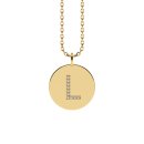 Letters with Love - Coin letter L gold