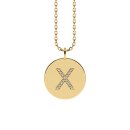 Letters with Love - Coin letter X gold