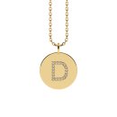 Letters with Love - Coin letter D gold