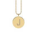 Letters with Love - Coin letter J gold