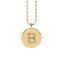 Letters with Love - Coin Buchstabe B Gold