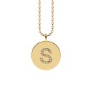 Letters with Love - Coin letter S gold