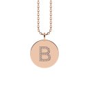 Letters with Love - Coin Buchstabe B Ros&eacute;gold