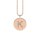 Letters with Love - Coin letter K rose gold