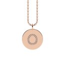 Letters with Love - Coin letter O rose gold