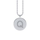 Letters with Love - Coin letter Q silver