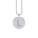 Letters with Love - Coin letter L silver