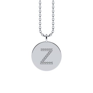 Letters with Love - Coin letter Z silver