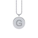 Letters with Love - Coin letter G silver