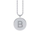 Letters with Love - Coin Buchstabe B Silber