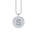 Letters with Love - Coin letter S silver