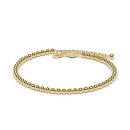 Bead bracelet small gold