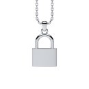 Necklace lock silver
