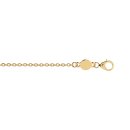 Necklace large cubic zirconia gold