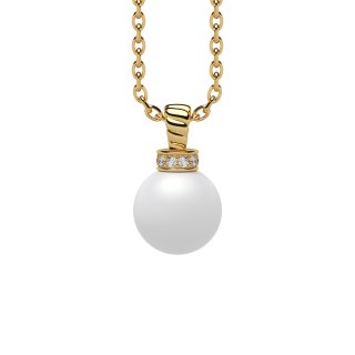 Necklace pearl gold