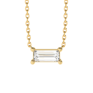 Halskette Baguette Gold