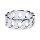 Ring curb silver
