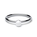 Ring pearl silver