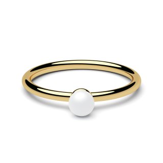 Ring pearl gold