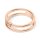 Ring doppelt mit Zirkonia Ros&eacute;gold