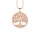 Necklace tree of life rose gold