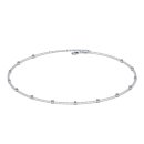 Anklet beads silver
