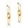 Earrings links gold