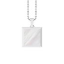 Pendant mother of pearl silver