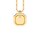 Necklace octagon gold