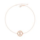 Bracelet zodiac Gemini rose gold