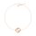 Bracelet zodiac Cancer rose gold