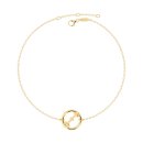 Bracelet zodiac sign Sagittarius gold