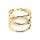 Signet ring round gold